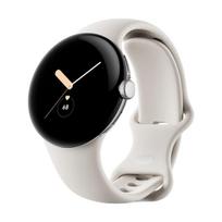 Laikrodis Google Pixel Watch LTE 41mm Polished Silver korpusas su sportine apyranke - Chalk | null | 840244600150