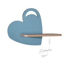 Candellux vaikiškas sieninis šviestuvas Heart 21-84576, mėlynas/rudas