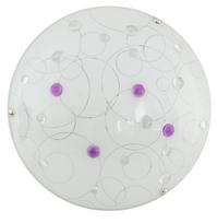Candellux lubinis šviestuvas Astro, baltas/violetinis
