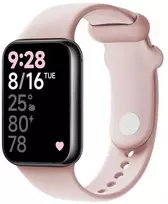 „FIXED“ silikoninė apyrankė, skirta „Xiaomi Redmi Watch 5/4“, „Smart Band 9 Pro/8 Pro“, rožinė