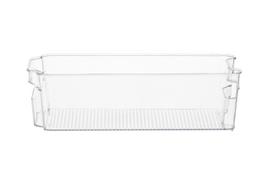 Šaldytuvo organizavimo dėžutė Maku 646930, 32 cm x 16 cm, skaidri sp.