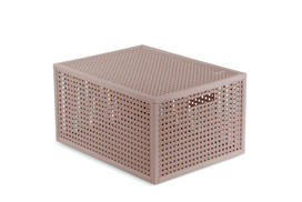 Daiktadėžė Curver, 20 l, rusva sp., 37.6 x 30 x 20.7 cm