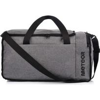 Sportinis krepšys Meteor Odyn, 40 l - Juodai pilka