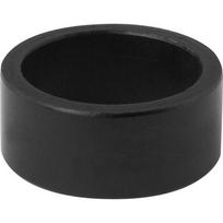 Vairo kolonėlės žiedas FORCE 1 1/8", 15 mm (aliuminis, juodas)