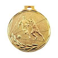 Medalis E10 Futbolas - 50 mm - Auksinė