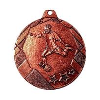 Medalis OT6 Futbolas - 50 mm - Bronza