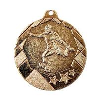 Medalis OT6 Futbolas - 50 mm - Auksinė