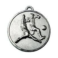 Medalis Z197 Futbolas - 50 mm - Sidabrinė