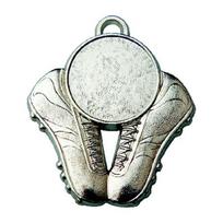 Medalis Z219 Futbolas - 55 mm - Sidabrinė
