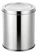 Šiukšlių dėžė AVARD-5L nerūdijančio plieno chromas