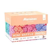 „Marioinex Mini Waffle“ konstruktoriaus kaladėlės, 500 elementų, pastelinės spalvos