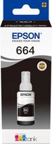 EPSON T664 Ink Bottle, Black (C13T664140)