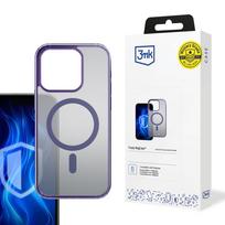 3mk Frosty Magnetinis violetinis dėklas telefonui Apple iPhone 16 Pro - violetinis