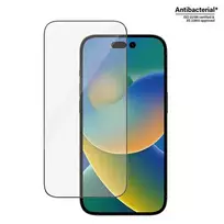 PanzerGlass tempered glass for iPhone 14 Pro 6.1, antibacterial, with easy aligner included. 2784