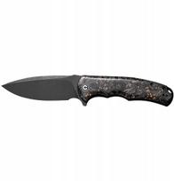 Cedrus Nóż składany Civivi Praxis Shredded Carbon Fiber / Copper Shred, Black Stonewashed 9Cr18MoV (C803I) | C803I | 763416242142