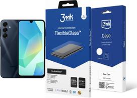Samsung Galaxy A16 4/128GB Black (SM-A165FZKBEUE) + FlexibleGlass +  Clear Case | nocode-12716608