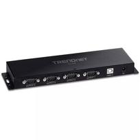 TRENDnet TU-S4 USB į RS-232 4 prievadų sąsajos adapteris, juodas