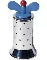 Prieskonių malūnėlis Alessi 9098 mėlynas nerūdijantis plienas, aukštis 132 mm