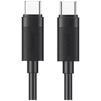 USAMS U94 data transfer and charging cable | USB-C to USB-C | 60W | 1m | black