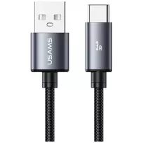 USAMS U91 data transfer and charging cable | USB-C to USB-A | 18W | 1m | gray