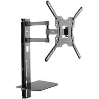 Maclean TV laikiklis 32"-55" su DVD lentyna MC-772, 30kg, VESA 100x100, 200x100, 200x200, 300x200, 300x300, 400x200, 400x300