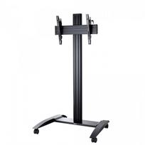 Edbak Vaizdo konferencijų vežimėlis TRV100, 100x100-600x400, 70kg, 33.5kg, 42-75 colių, 1 monitorius, juodas