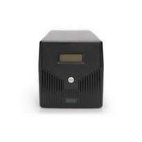 Digitus UPS Line-Ineractive, DN-170074, 1000VA, 600W, 2x12V/7Ah, 4xSchuko, USB, RS232, RJ45, AVR, LCD ekranas