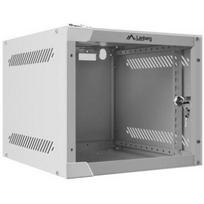 Lanberg Sieninis stovas WF10-2304-10S, 280mm, 310mm, 4U, iki 20kg, IP20, Grūdintas stiklas, 2 vertikalios bėgeliai
