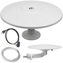 Maclean Aktyvi DVB-T antena MCTV-947, 44dB, UHF 470-790MHz, VHF 174-230MHz, lauko naudojimui, balun nėra
