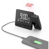 Hama projekcinis žadintuvas Plus Charge 186332, 360° projekcija, DCF, 2 žadintuvai, USB 2,4 A, elektroninis