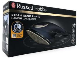 Russell Hobbs Steam Genie 28370-56 Steam Iron/Handheld Fabric Steamer 1700W Black Blue Gold
