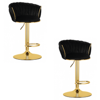 "hocker Mig" - Juodas / Auksinis Pagrindas X 2