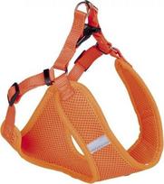 Petnešos šunims Nobby Mesh Reflect, oranžinė sp., 330 - 410 mm x 10 mm, XS