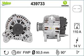 Kintamosios srovės generatorius VALEO 439733