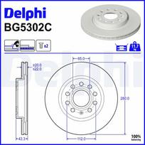 Stabdžių diskas DELPHI BG5302C
