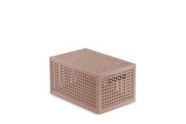 Daiktadėžė Curver, 7 l, rusva sp., 18.8 x 19.730 x 15.4 cm