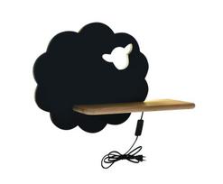 Candellux vaikiškas sieninis LED šviestuvas Sheep 21-85122, juodas
