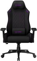 Biuro kėdė Lorgar LORGAR CHA41, ergonominė žaidimų kėdė Advanced, aukštos kokybės audinys atsparus dėmėms, Black/purple | 5291485020316 | 5291485020316