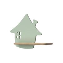 Candellux vaikiškas sieninis šviestuvas House 21-84866, mėtų/rudos spalvos