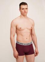 Vyrų medvilniniai šortai-bokseriai G-MAN 20401/60 Giulia, spalva maroon