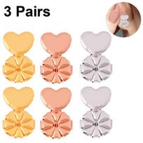 Women's earings,Pairs Earring Lifters,Hypoallergenic Earring Backs For Droopy Ears,Adjustable Crown Earring Backs For Heavy Earring,Style:Style 1;