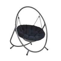 Lykke pakabinamas kreslas Comfort, juoda