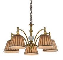 Candellux pakabinamas šviestuvas Austin, žalvarinis/smėlio spalvos
