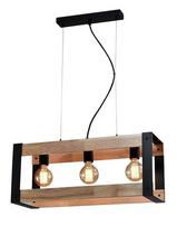 Candellux pakabinamas šviestuvas Varna 33-79077, juodas/rudas