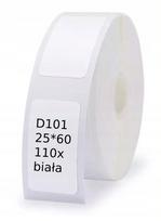 .NIIMBOT Etiketės Lipdukai D101 25*60mm 110vnt