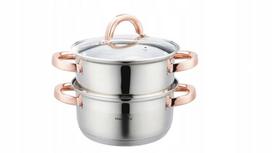 Garų puodas 3 sluoksnių, 18 cm, 2,5 l, KB-7725