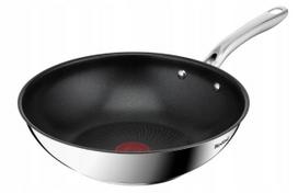Wok keptuvė TEFAL Infinite H8151925, 28 cm, nerūdijančio plieno, tinka indukcijai