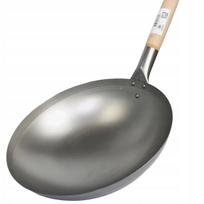 Wok keptuvė 33 cm, anglinis plienas, apvali, JADE TAMPLE