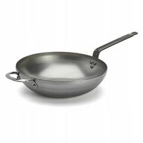 Plieninis 32 cm wok keptuvė indukcijai Mineral B de Buyer