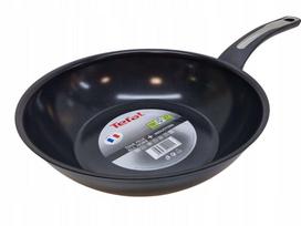 Wok keptuvė Tefal 30 cm, keraminė danga, tinka indukcinei, elektrinei ir dujinei viryklei